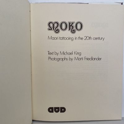 MOKO: Maori Tattooing in the 20th Century