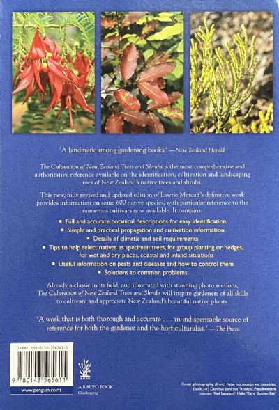 THE CULTIVATION OF NEW ZEALAND TREES AND SHRUBS: Your Essential Reference