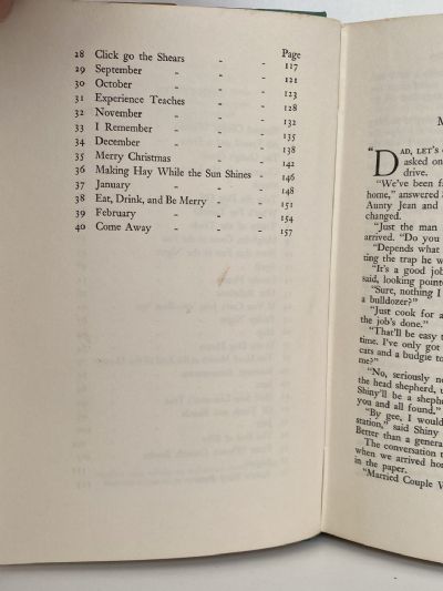 COOKS AND SHEPHERDS COME AWAY