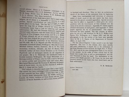 THE GAEL FARES FORTH: The Story of Waipu and Her Sister Settlements