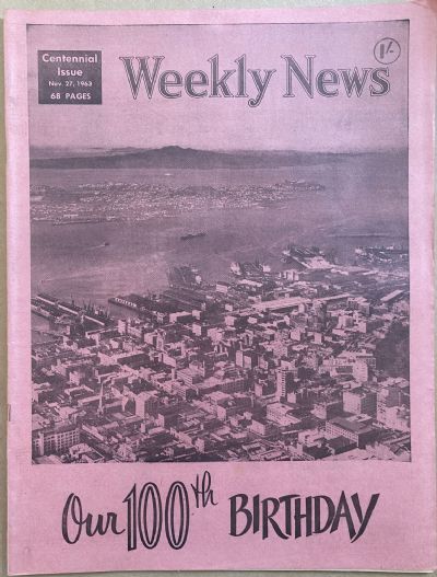 OLD NEWSPAPER: The Weekly News, No. 5218, 27 November 1963 - 100th Birthday