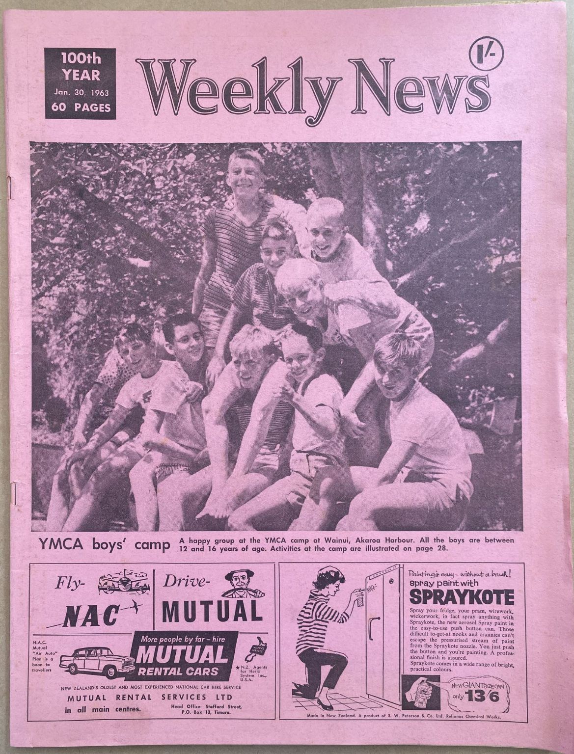 OLD NEWSPAPER: The Weekly News, No. 5175, 30 January 1963