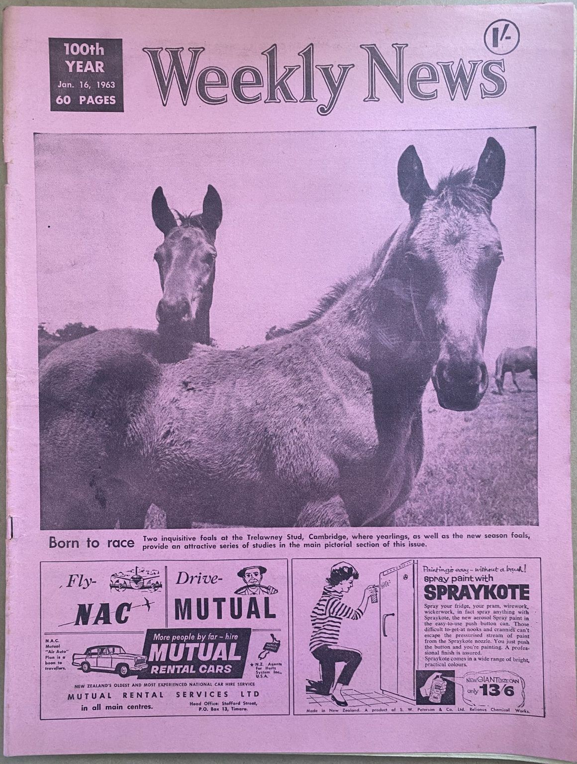 OLD NEWSPAPER: The Weekly News, No. 5173, 16 January 1963