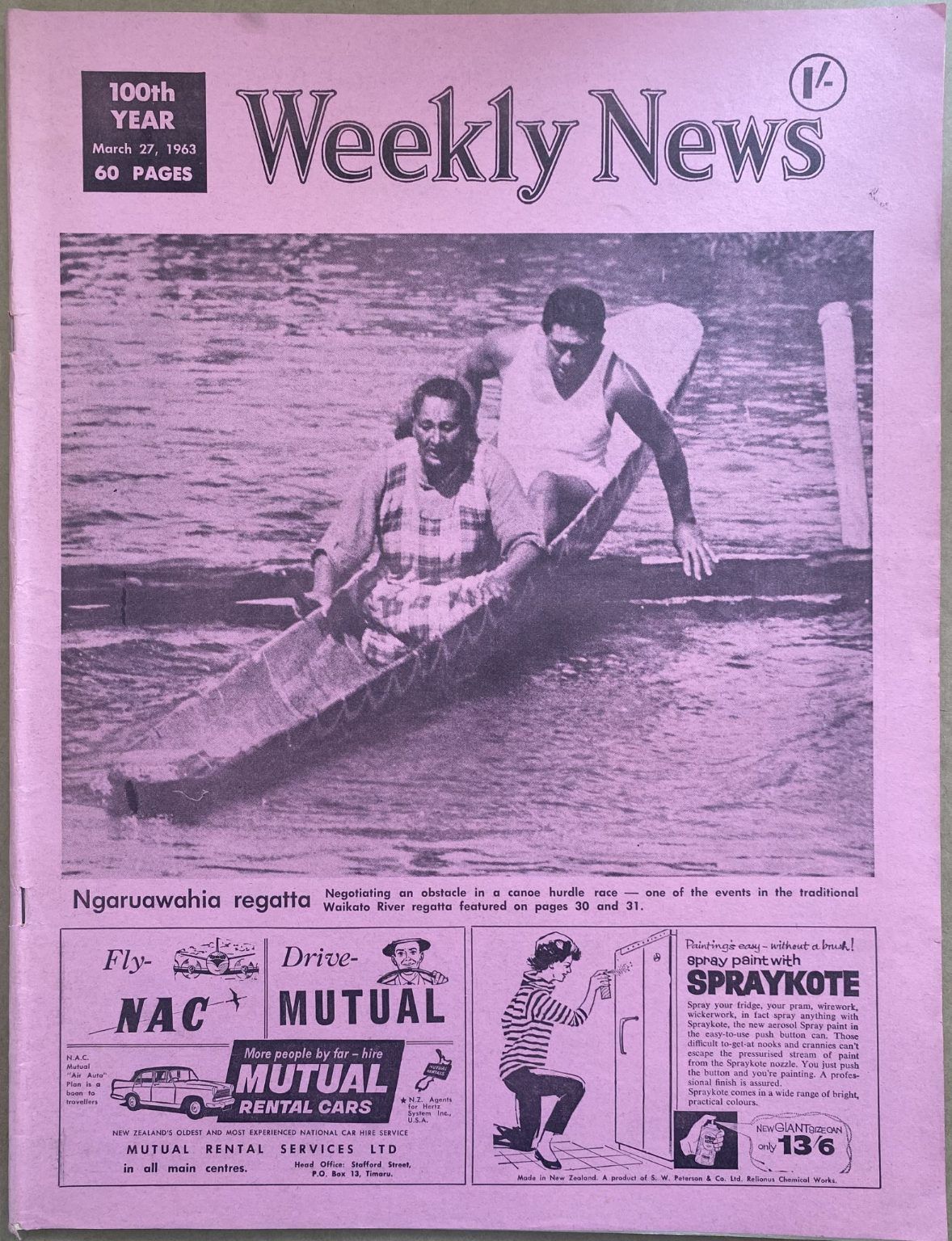 OLD NEWSPAPER: The Weekly News, No. 5183, 27 March 1963