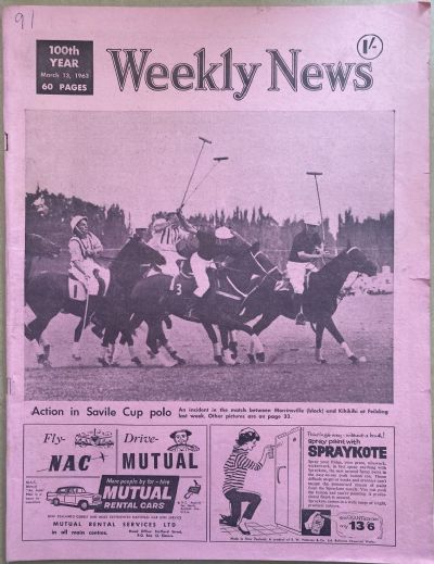 OLD NEWSPAPER: The Weekly News, No. 5181, 13 March 1963