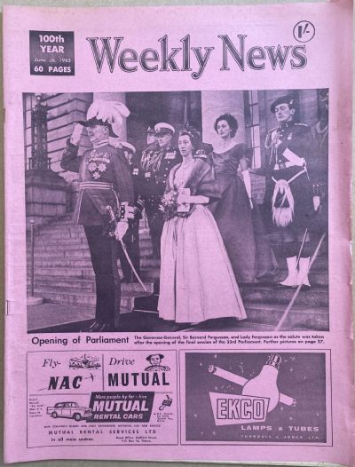 OLD NEWSPAPER: The Weekly News, No. 5196, 26 June 1963