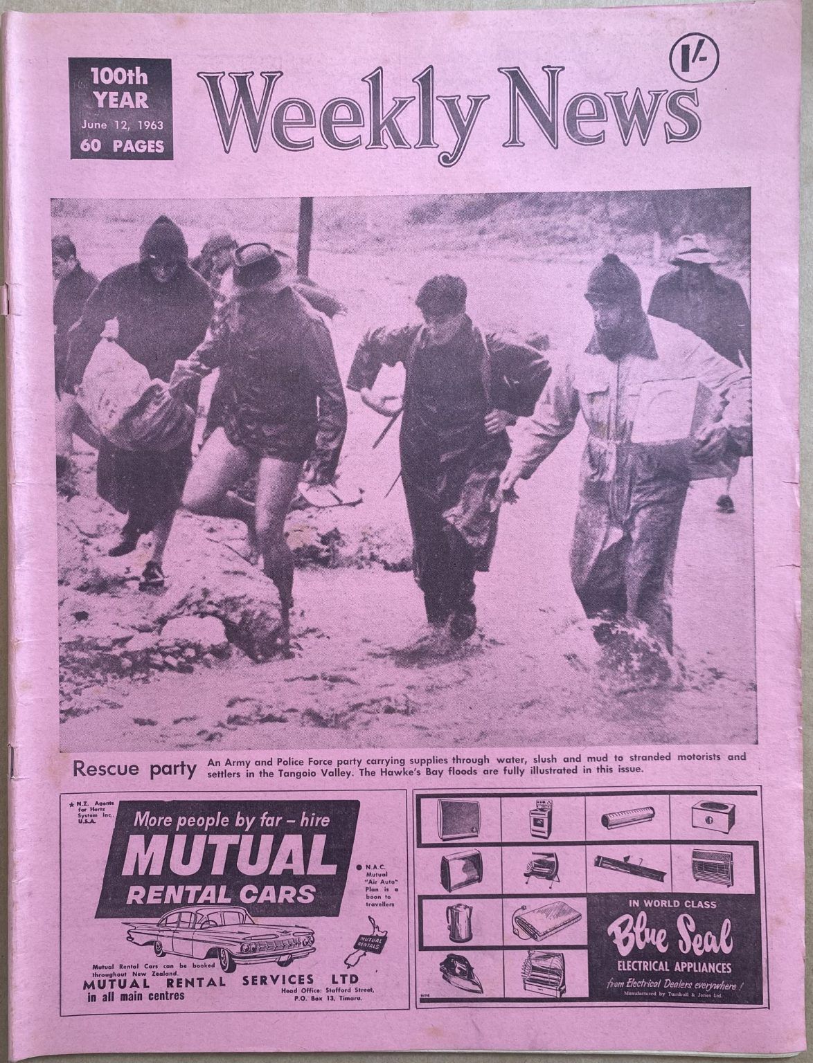 OLD NEWSPAPER: The Weekly News, No. 5194, 12 June 1963