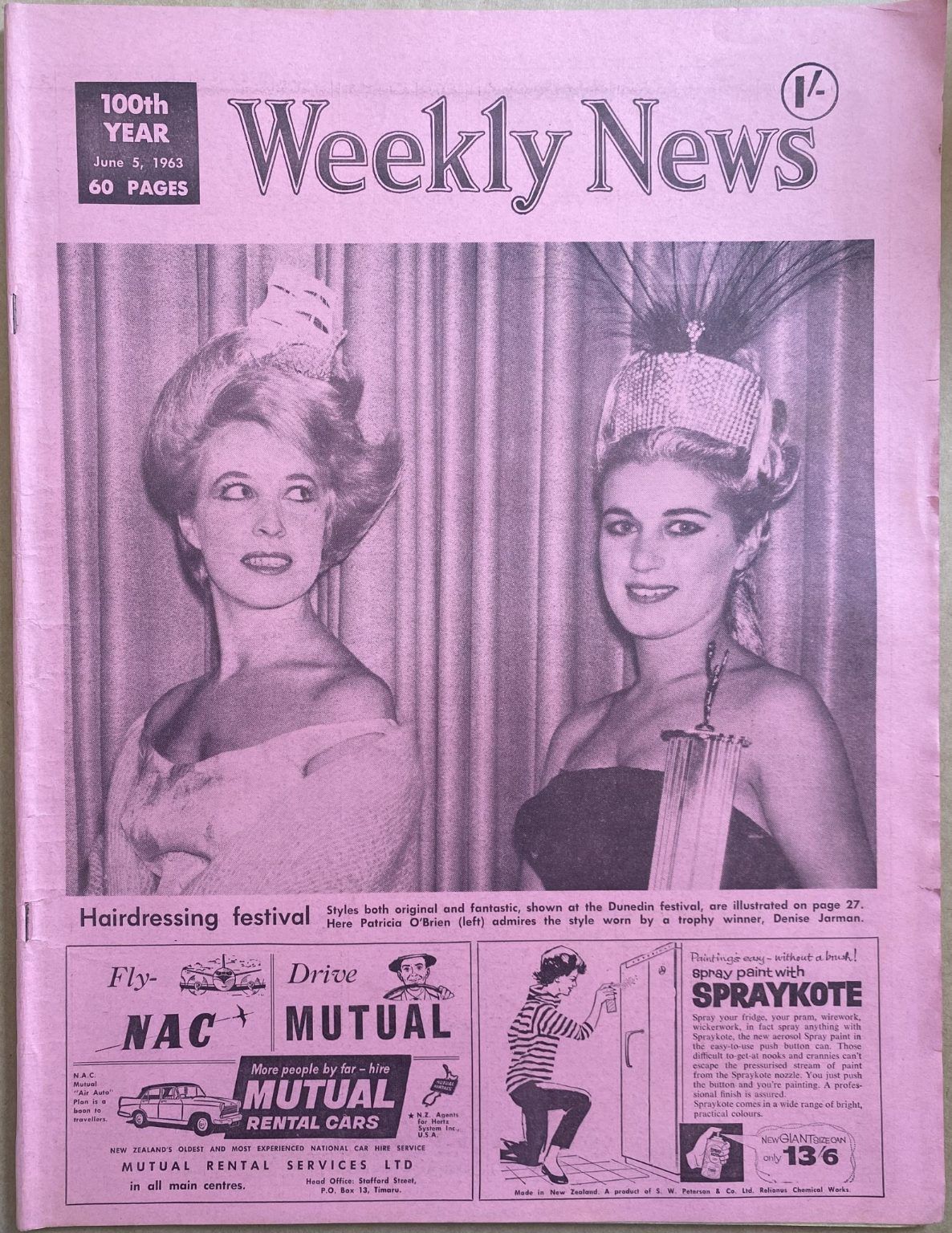 OLD NEWSPAPER: The Weekly News, No. 5193, 5 June 1963