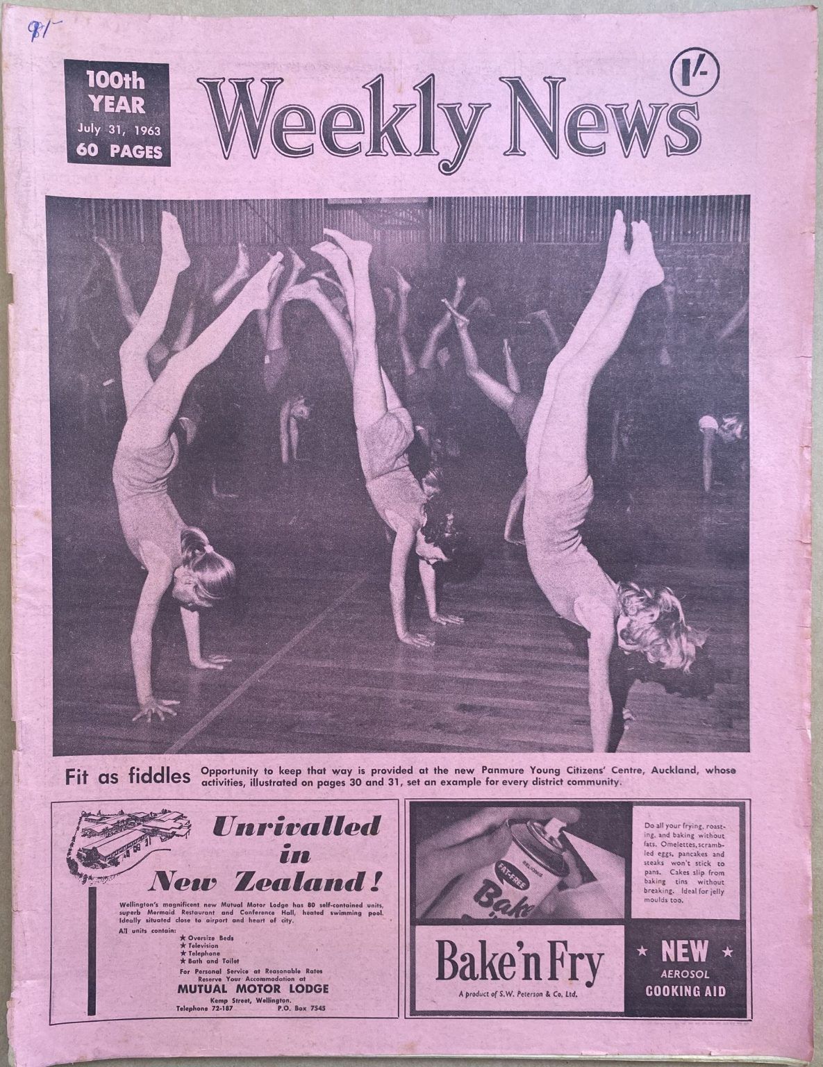 OLD NEWSPAPER: The Weekly News, No. 5201, 31 July 1963