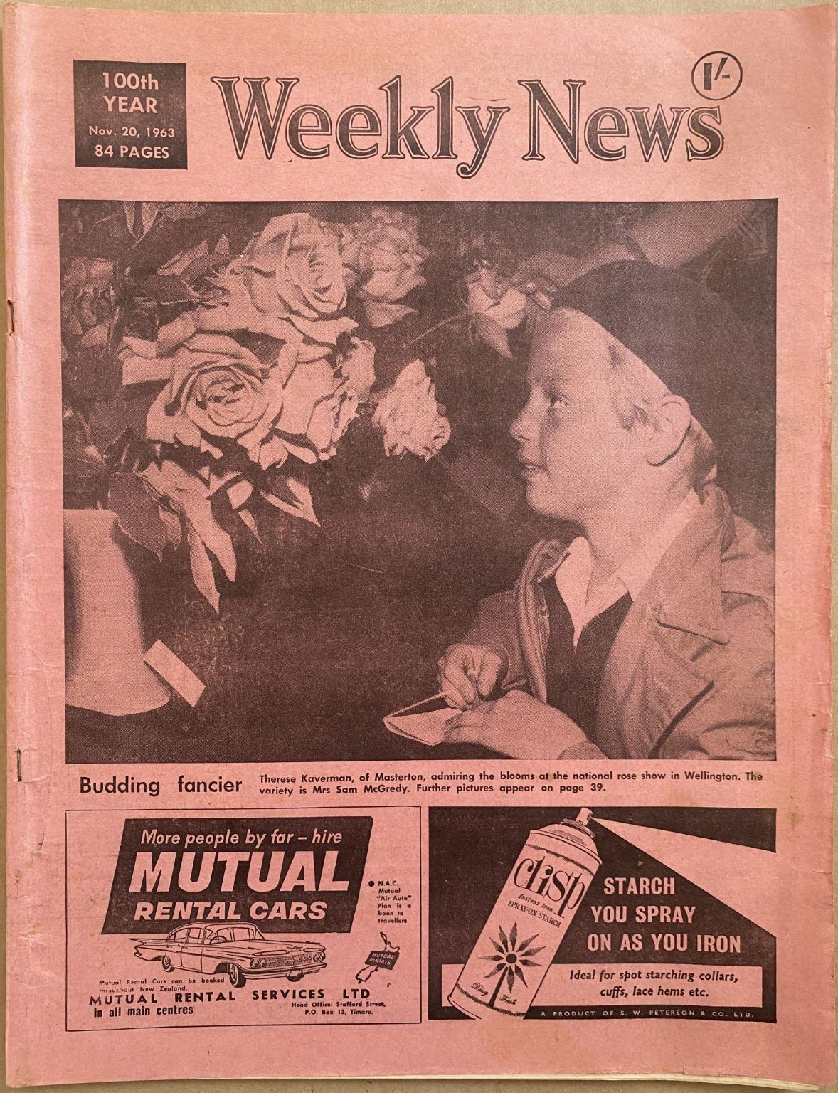 OLD NEWSPAPER: The Weekly News, No. 5217, 20 November 1963