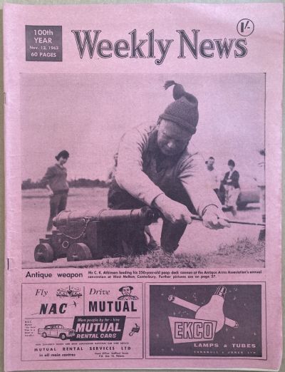 OLD NEWSPAPER: The Weekly News, No. 5216, 13 November 1963