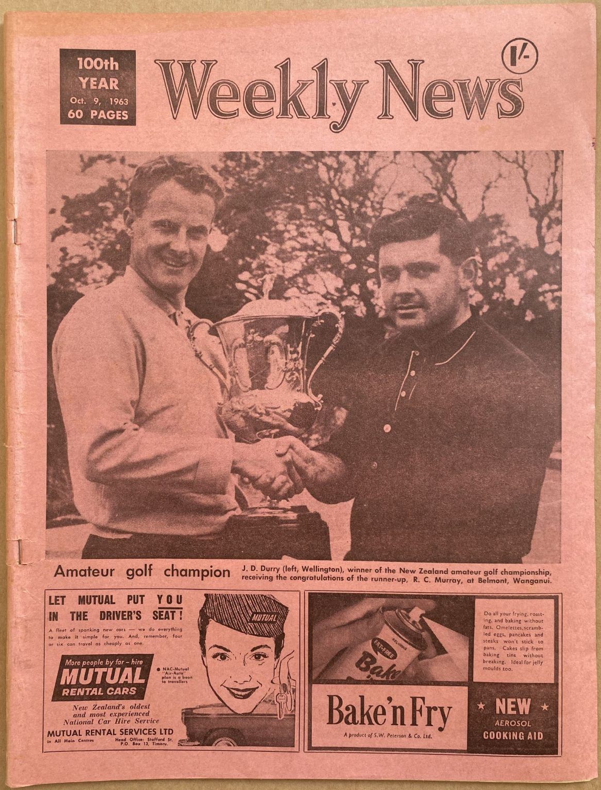 OLD NEWSPAPER: The Weekly News, No. 5211, 9 October 1963