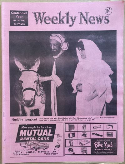 OLD NEWSPAPER: The Weekly News, No. 5222, 26 December 1963