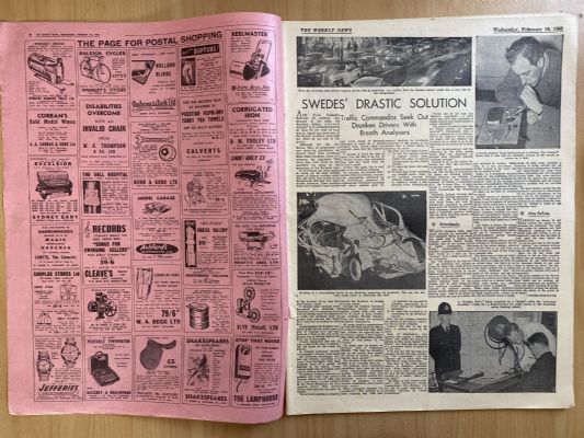 OLD NEWSPAPER: The Weekly News, No. 5020, 10 February 1960