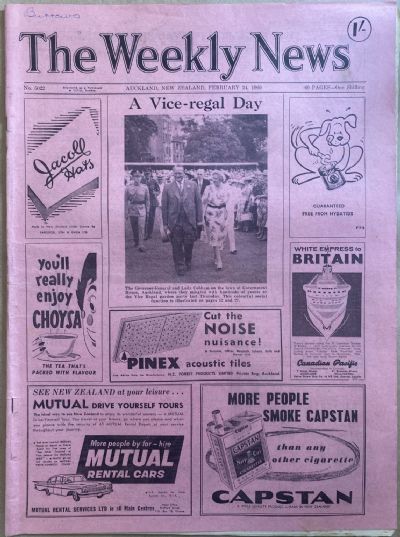 OLD NEWSPAPER: The Weekly News, No. 5022, 24 February 1960