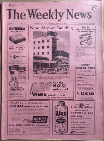 OLD NEWSPAPER: The Weekly News, No. 5023, 2 March 1960