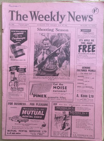 OLD NEWSPAPER: The Weekly News, No. 5035, 25 May 1960
