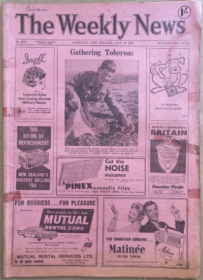 OLD NEWSPAPER: The Weekly News, No. 5042, 13 July 1960