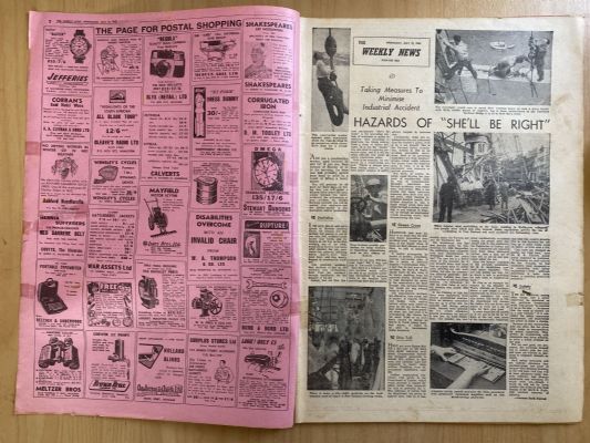 OLD NEWSPAPER: The Weekly News, No. 5042, 13 July 1960