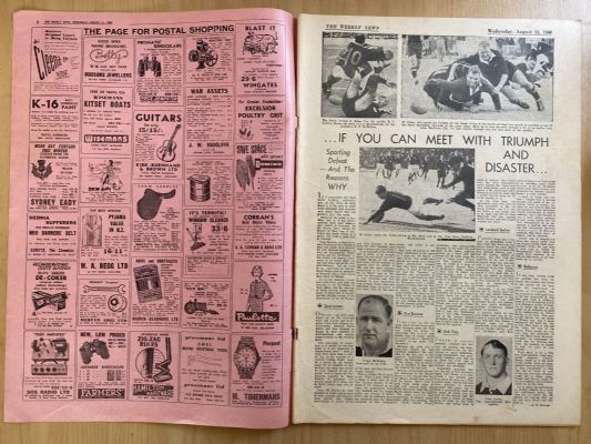 OLD NEWSPAPER: The Weekly News, No. 5049, 31 August 1960