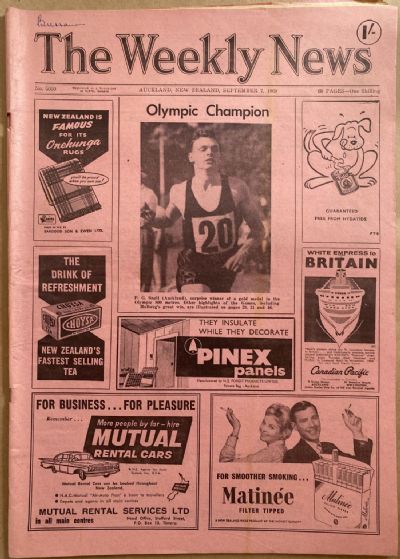 OLD NEWSPAPER: The Weekly News, No. 5050, 7 September 1960