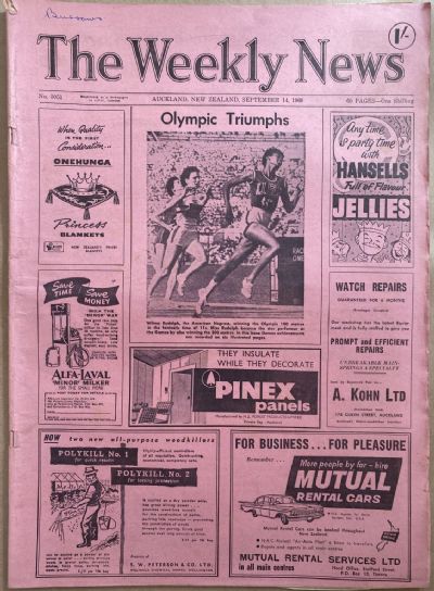 OLD NEWSPAPER: The Weekly News, No. 5051, 14 September 1960