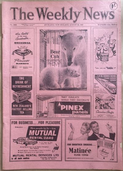 OLD NEWSPAPER: The Weekly News, No. 5048, 24 August 1960