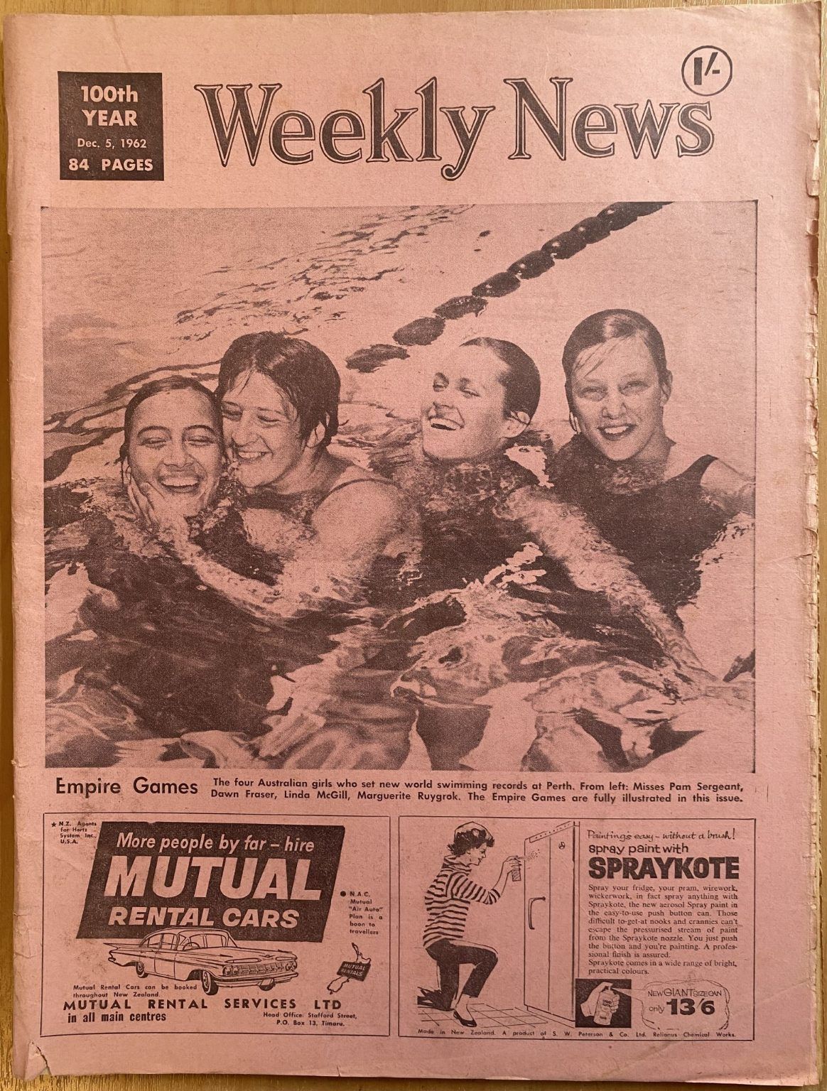 OLD NEWSPAPER: The Weekly News, No. 5167, 5 December 1962