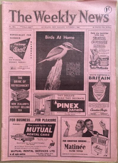 OLD NEWSPAPER: The Weekly News, No. 5054, 5 October 1960