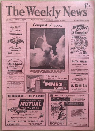 OLD NEWSPAPER: The Weekly News, No. 5053, 28 September 1960