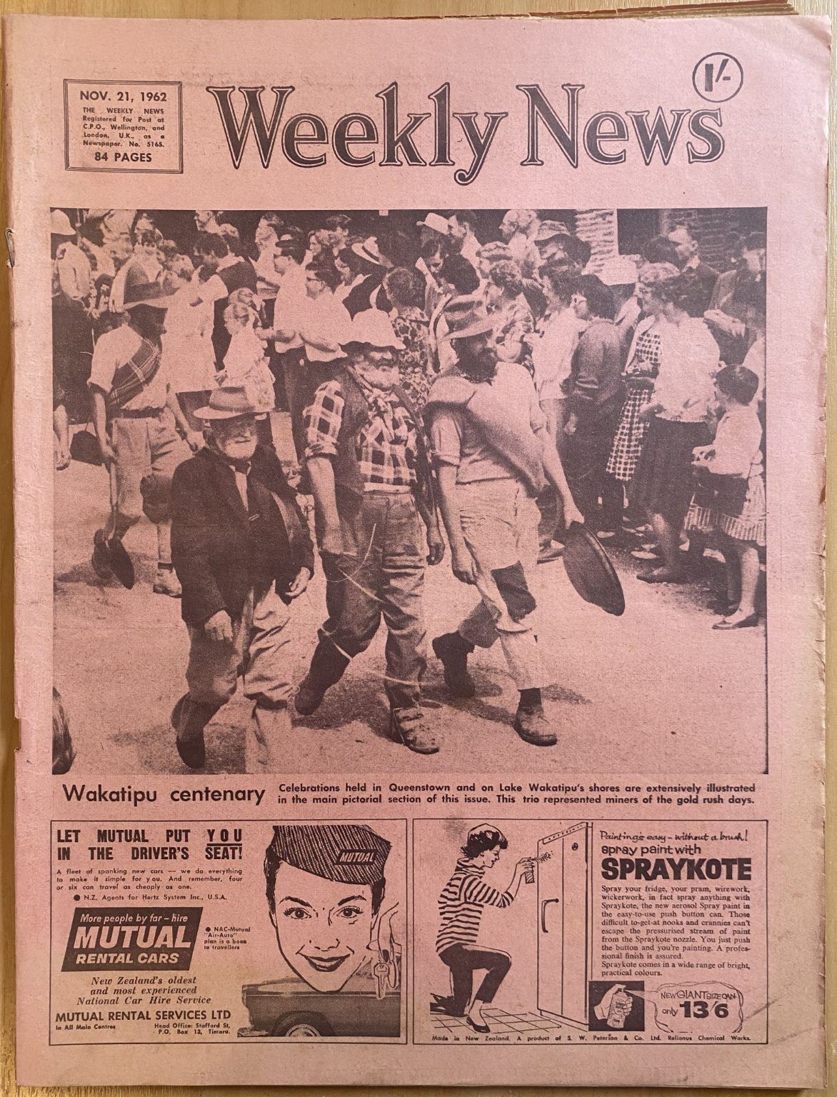 OLD NEWSPAPER: The Weekly News, No. 5165, 21 November 1962