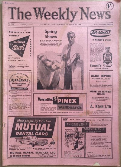 OLD NEWSPAPER: The Weekly News, No. 5057, 26 October 1960