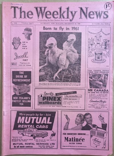 OLD NEWSPAPER: The Weekly News, No. 5066, 28 December 1960