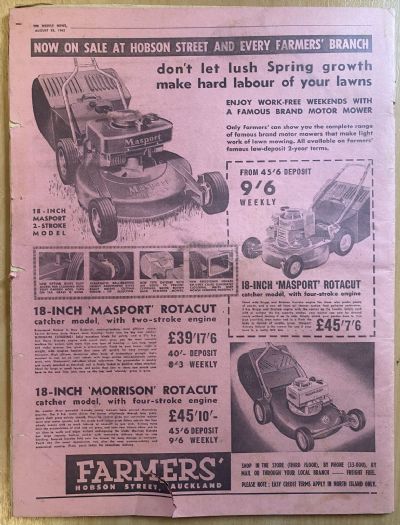 OLD NEWSPAPER: The Weekly News, No. 5152, 22 August 1962