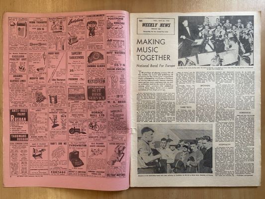 OLD NEWSPAPER: The Weekly News, No. 5139, 23 May 1962