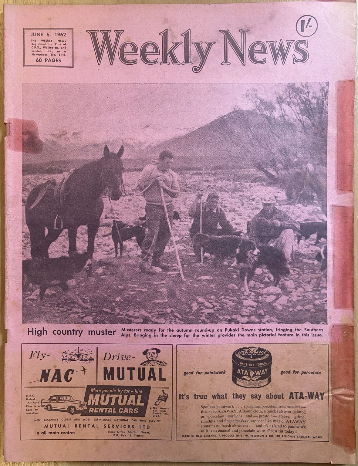 OLD NEWSPAPER: The Weekly News, No. 5141, 6 June 1962