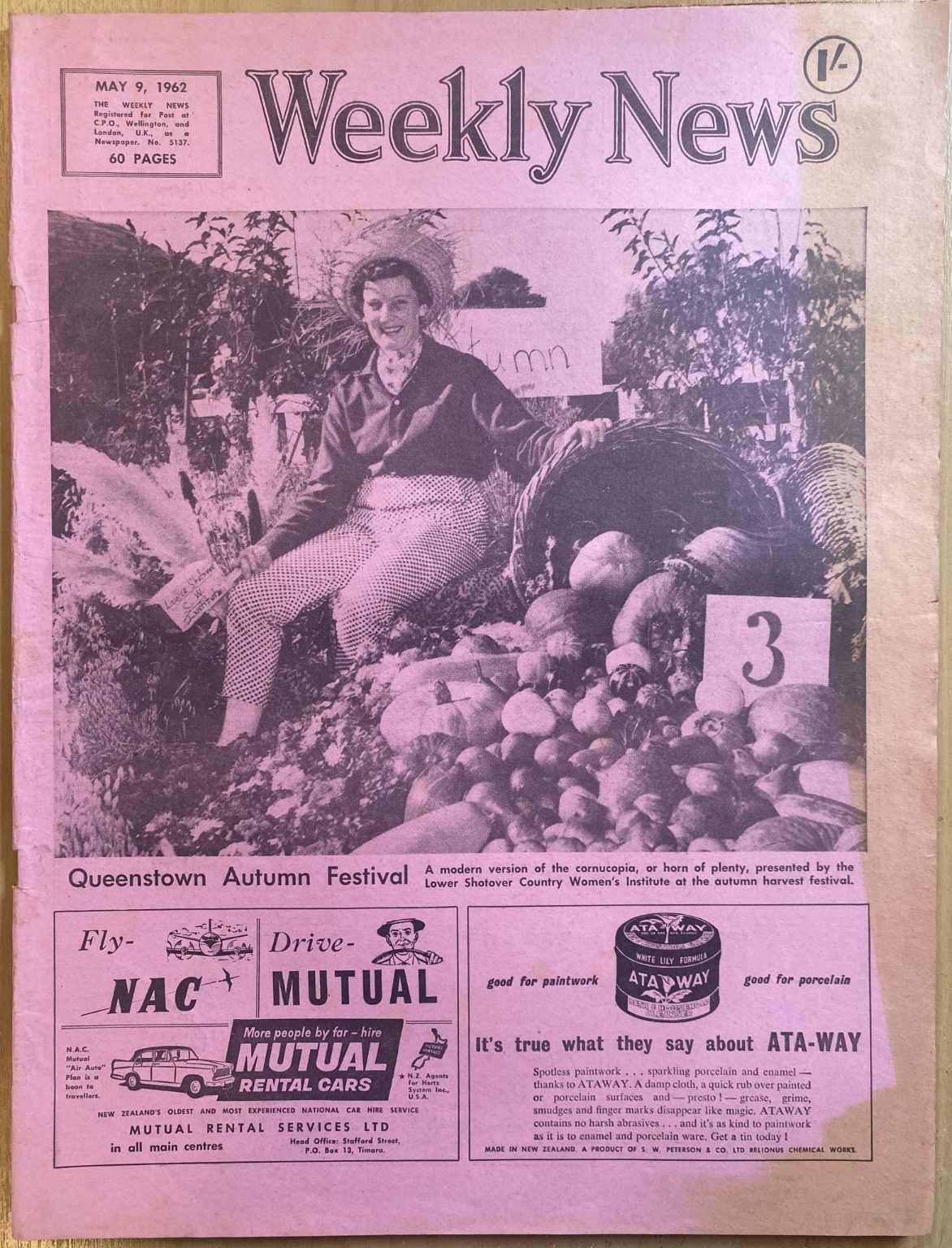 OLD NEWSPAPER: The Weekly News, No. 5137, 9 May 1962