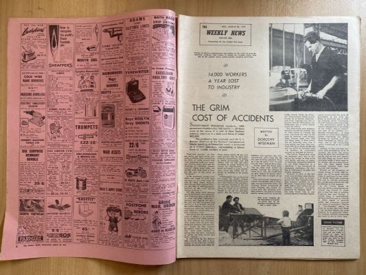 OLD NEWSPAPER: The Weekly News, No. 5131, 28 March 1962