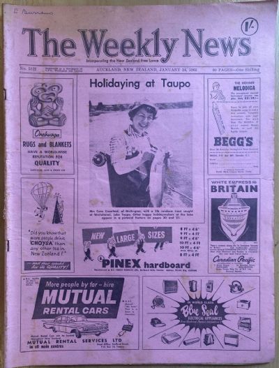 OLD NEWSPAPER: The Weekly News, No. 5122, 24 January 1962