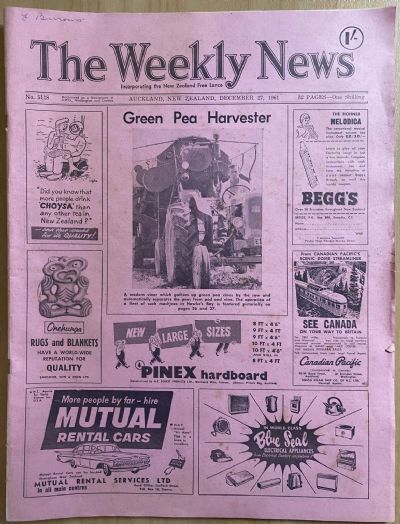 OLD NEWSPAPER: The Weekly News, No. 5118, 27 December 1961
