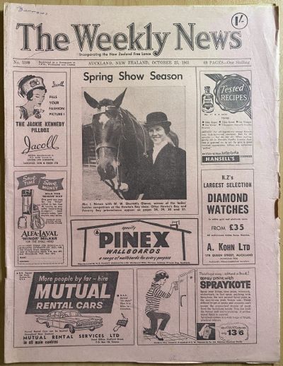 OLD NEWSPAPER: The Weekly News, No. 5109, 25 October 1961