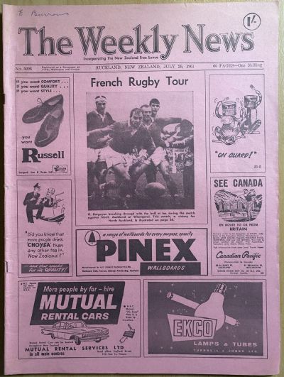 OLD NEWSPAPER: The Weekly News, No. 5096, 26 July 1961