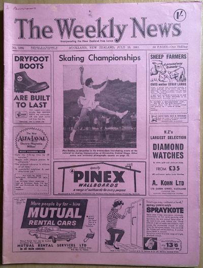 OLD NEWSPAPER: The Weekly News, No. 5095, 19 July 1961