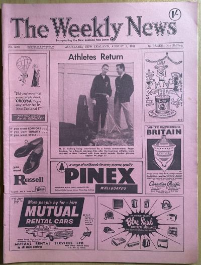 OLD NEWSPAPER: The Weekly News, No. 5098, 9 August 1961