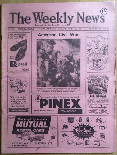OLD NEWSPAPER: The Weekly News, No. 5082, 19 April 1961