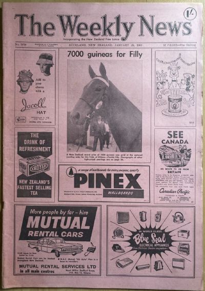 OLD NEWSPAPER: The Weekly News, No. 5070, 25 January 1961