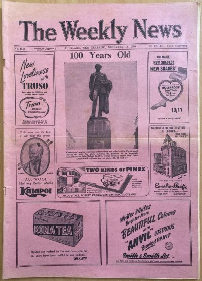 OLD NEWSPAPER: The Weekly News, No. 4542, 13 December 1950