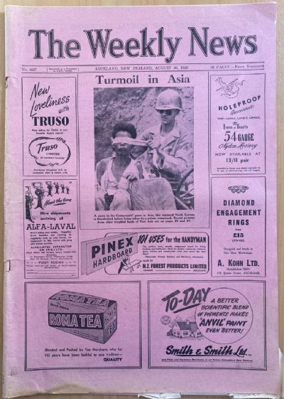 OLD NEWSPAPER: The Weekly News, No. 4527, 30 August 1950
