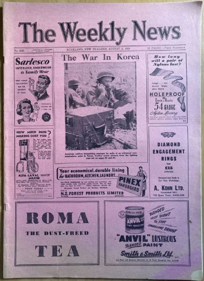OLD NEWSPAPER: The Weekly News, No. 4523, 2 August 1950