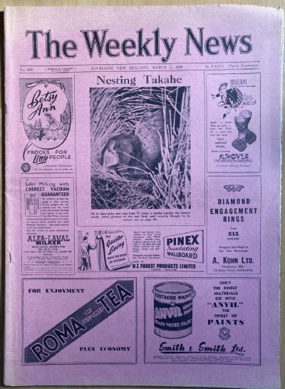 OLD NEWSPAPER: The Weekly News, No. 4501, 1 March 1950